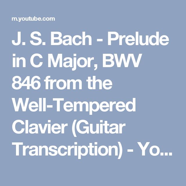 bach prelude in c guitar